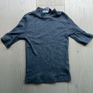 Midriff turtle neck gray H&M